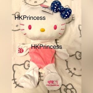 Hello Kitty build a bear denim LA Exclusive Bab new